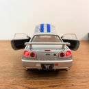 Auto Nissan Skyline Gtr R34 Escala 1:24