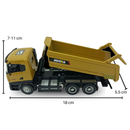 Maquinaria Camión Volquete Escala 1:50