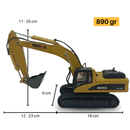 Maquinaria Excavadora Escala 1:40